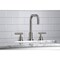 Kingston Brass FSC8938CML Manhattan Widespread Bathroom Faucet W/ Brass Pop-Up, Nickel FSC8938CML - alternate 6